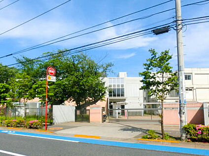 調布市立調布中学校 約740m