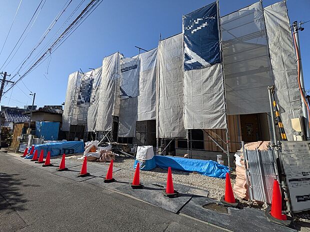 建て方工事完了(2025年11月撮影)