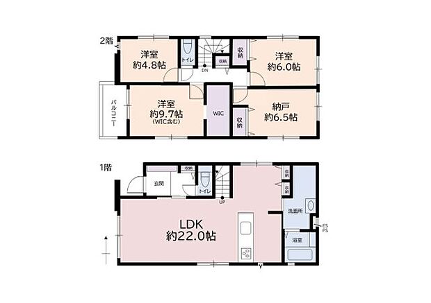 間取り図 ※図面と現況が異なる場合には現況優先とします