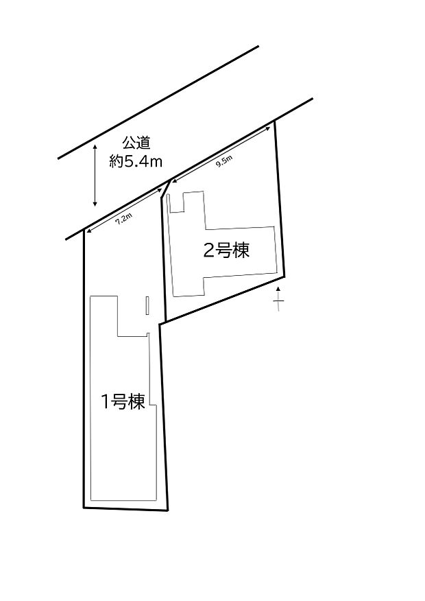 全体区画図 ※図面と現況が異なる場合には現況優先とします。