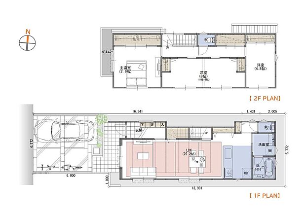 ■3LDK+ 階段下収納(A号棟)
