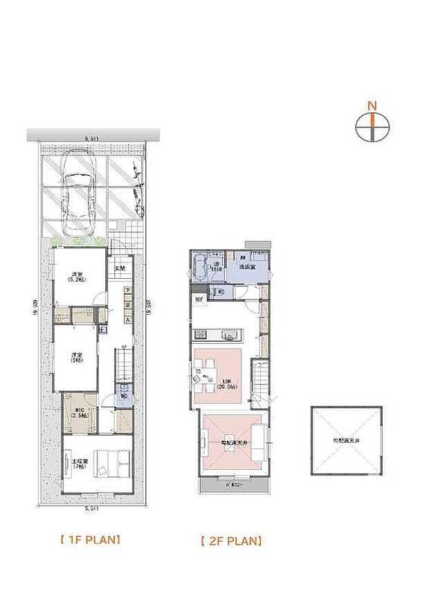 ■3LDK+ WIC(A号棟)