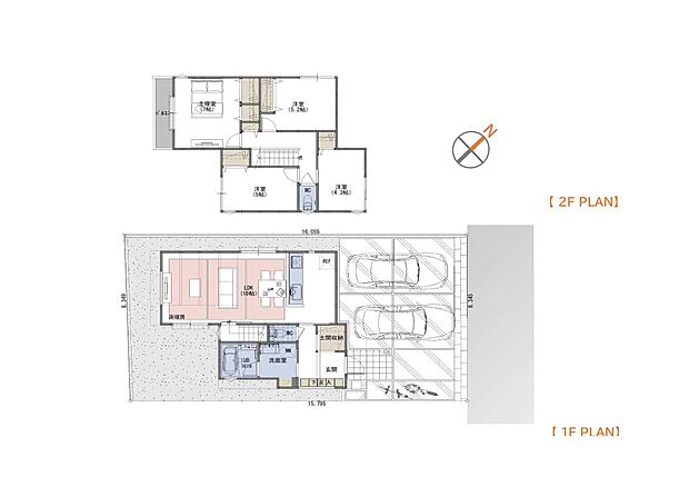 ■4LDK＋土間収納（A号棟）