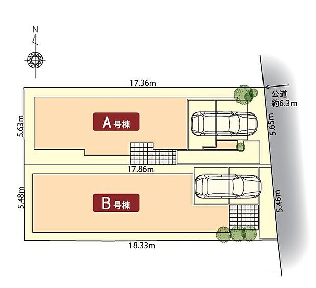 ■区画図