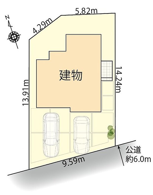 ■区画図