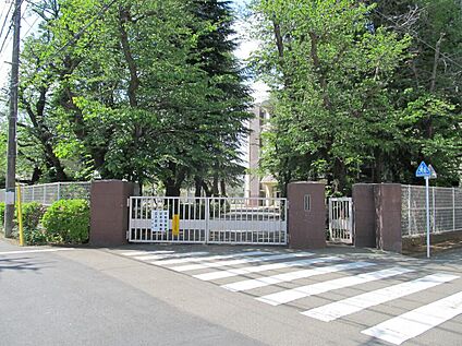 府中第四中学校 500ｍ