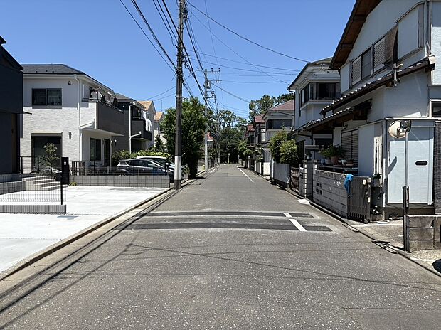 【前面道路含む現地写真】現地（2026年5月）撮影
■南東側幅員約6.0ｍ公道に接面
