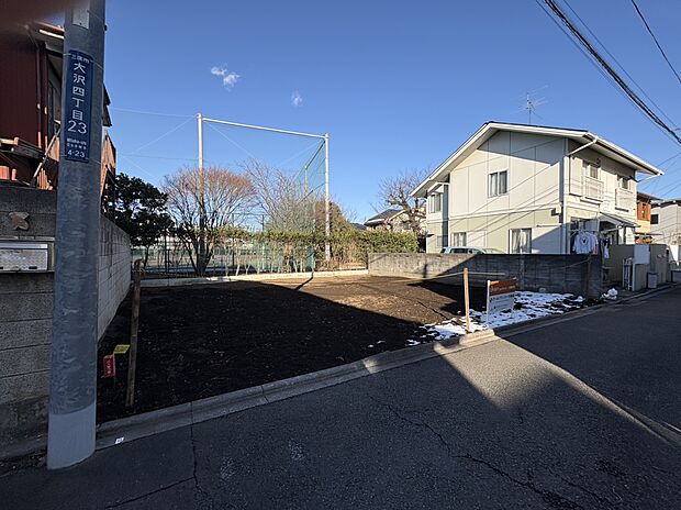 【前面道路含む現地写真】現地（2026年2月）撮影
■南西側 幅員約4.0ｍ私道に接道