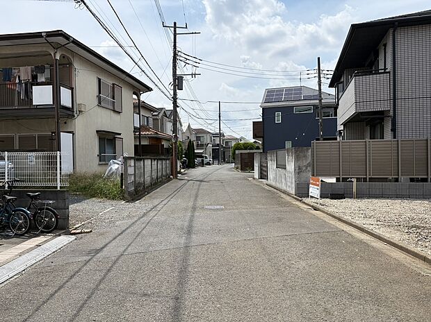 【前面道路含む現地写真】現地(2026年6月)撮影
■南側 幅員約6.0m公道に接道
