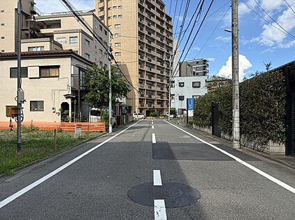 前面道路含む現地写真