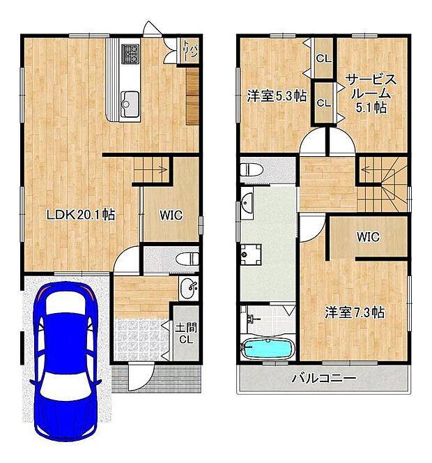 【限定１区画】ママが喜ぶ家づくりマリンホーム施工のお家！