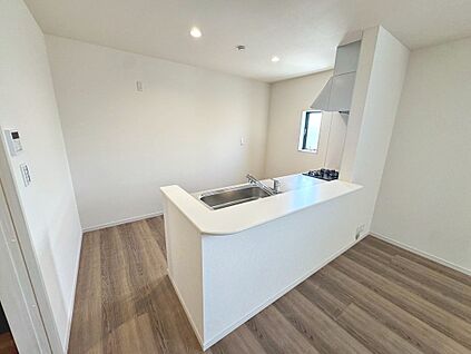 ３口コンロ・浄水器付システムキッチン