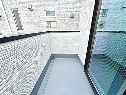 南東面バルコニー