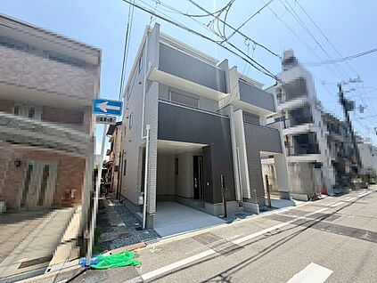 前面道路を含む現地写真