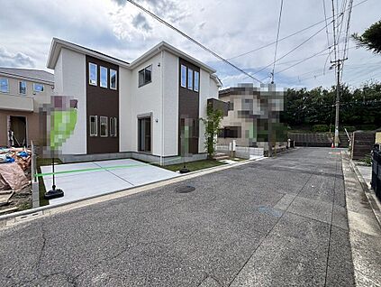 前面道路を含む現地写真