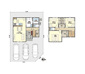 【福井市灯明寺3丁目D棟】ZEH仕様の高断熱・太陽光パネル4.92kw搭載の新築一戸建て その他