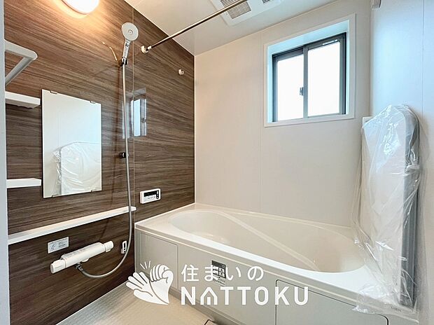 現地写真（キッチン）
収納たっぷりのシステムキッチン、浄水器付水栓を標準装備しています。
