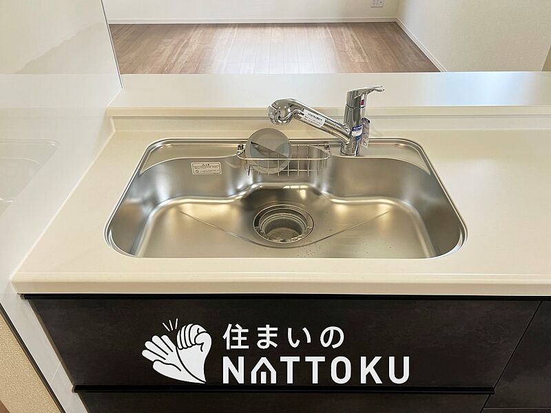 浄水器内臓型ハンドシャワー付シンク