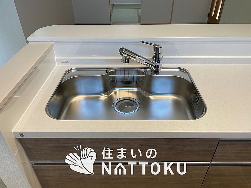 浄水器内臓型ハンドシャワー付シンク