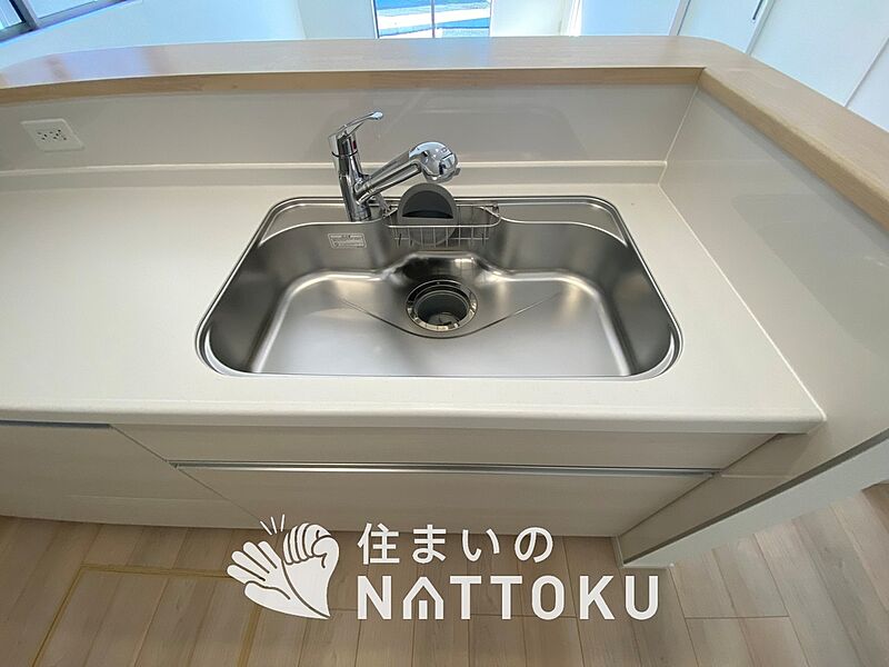 浄水器内臓型ハンドシャワー付シンク