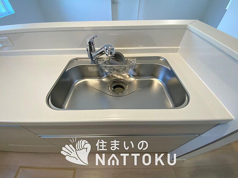 浄水器内臓ハンドシャワー付シンク