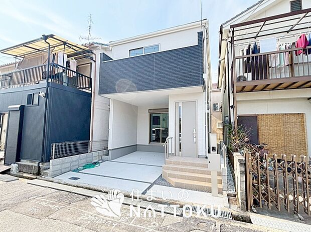 【現地写真(外観)】健康被害に配慮したもっとも安全性の高い建材を採用し、シックハウス対策をしております。