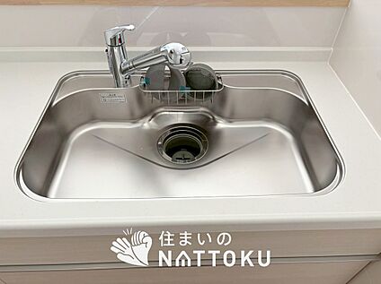 浄水器一体型シャワー水栓付シンク