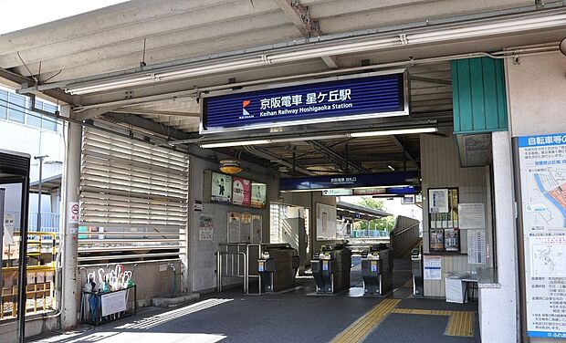 京阪交野線「星ケ丘駅」（約880m）