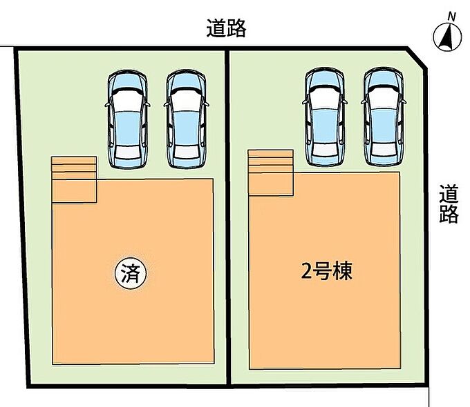 Cradle garden 近江八幡市土田町 第4期 全2邸