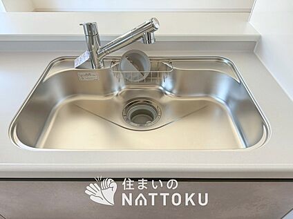 浄水器内臓ハンドシャワー付シンク