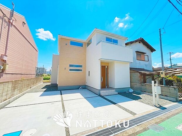 【現地写真(外観)】耐震等級最高「3」取得で基準の1.5倍の性能・耐震強度で安心できます。