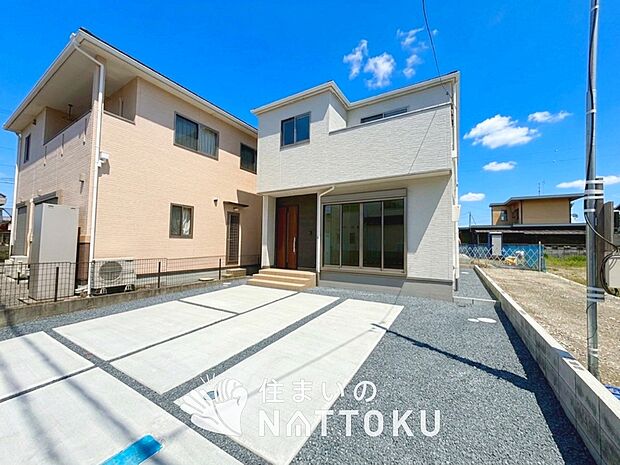 【現地写真（外観）】健康被害に配慮したもっとも安全性の高い建材を採用し、シックハウス対策をしております。