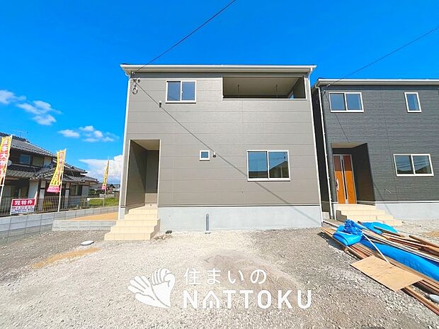 【現地写真(外観)【1号地】】耐震等級最高「3」取得で基準の1.5倍の性能・耐震強度で安心できます。
