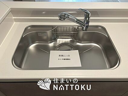 浄水器内臓ハンドシャワー付シンク