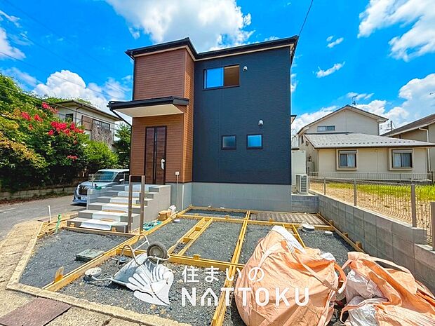 【現地写真(外観)】耐震等級最高「3」取得で基準の1.5倍の性能・耐震強度で安心できます。