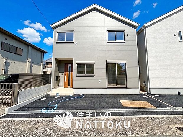 【現地写真(外観)【1号地】】耐震等級最高「3」取得で基準の1.5倍の性能・耐震強度で安心できます。