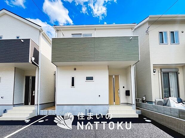 【現地写真(外観)【1号地】】耐震等級最高「3」取得で基準の1.5倍の性能・耐震強度で安心できます。