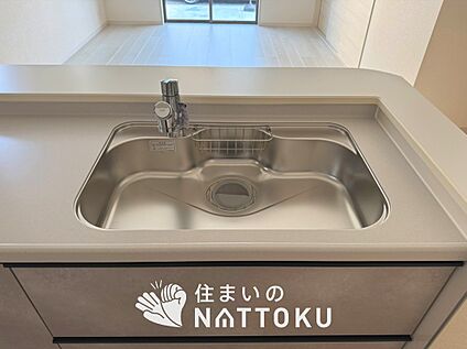 浄水器内臓型ハンドシャワー付シンク
