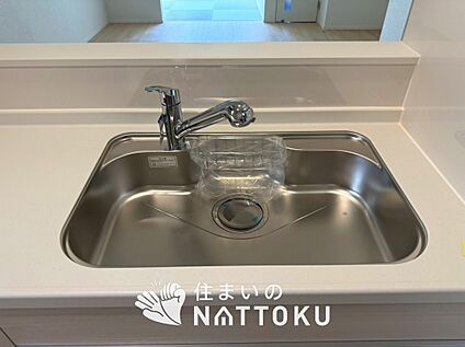 浄水器内臓ハンドシャワー付シンク