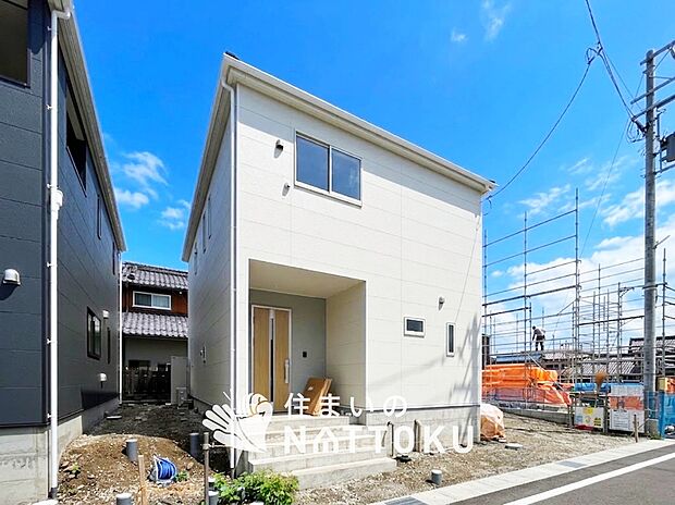 【現地写真(外観)【2号地】】健康被害に配慮したもっとも安全性の高い建材を採用し、シックハウス対策をしております。