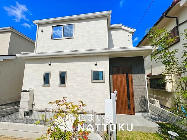 【現地写真（外観）【２号地】】健康被害に配慮したもっとも安全性の高い建材を採用し、シックハウス対策をしております。