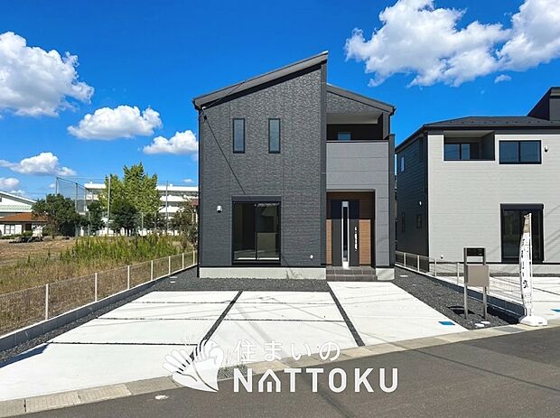 【現地写真(外観)【1号地】】耐震等級最高「3」取得で基準の1.5倍の性能・耐震強度で安心できます。