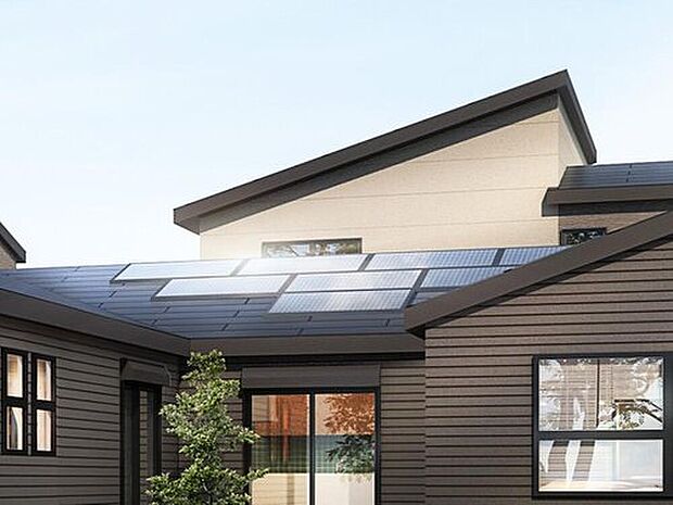 【【太陽光発電(イグニチャーソーラー)イメージ】】屋根には全棟太陽光発電(イグニチャーソーラー)を設置したエコライフを実現しました。
※完成イメージパースのため実際と異なる場合がございます