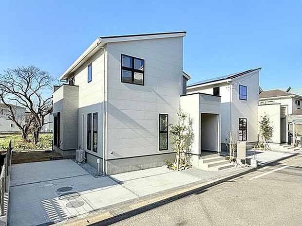 【【現地街並み】】「北柏駅」徒歩13分に誕生する全4邸。どこへ向かうにもアクセス良好な便利な住まい環境です。