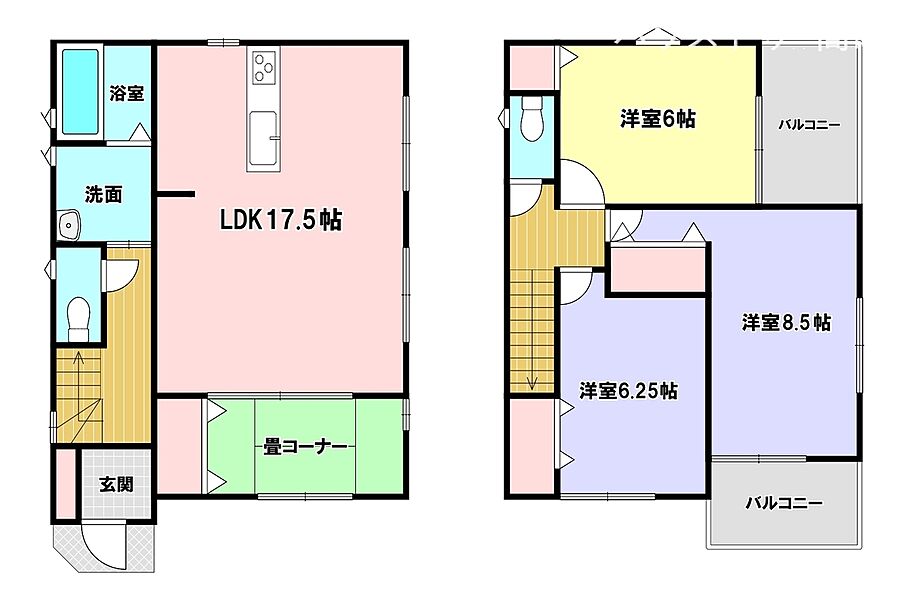 １号棟　間取り図