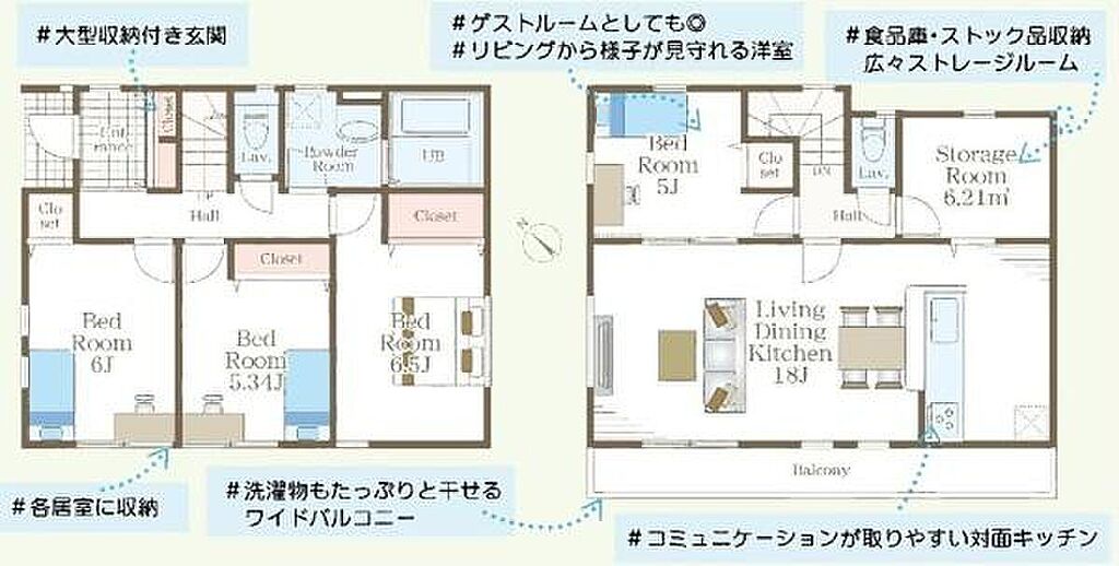 建物面積101.02平米　4LDK