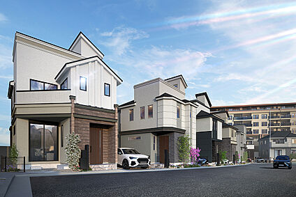 （16～20号地）外観完成予想図