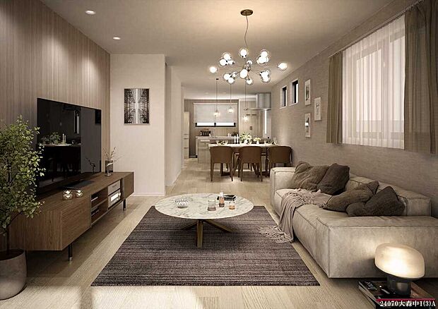 A号棟　内観完成予想図