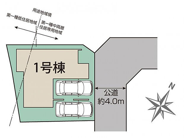 入間郡三芳町藤久保1棟 区画図
