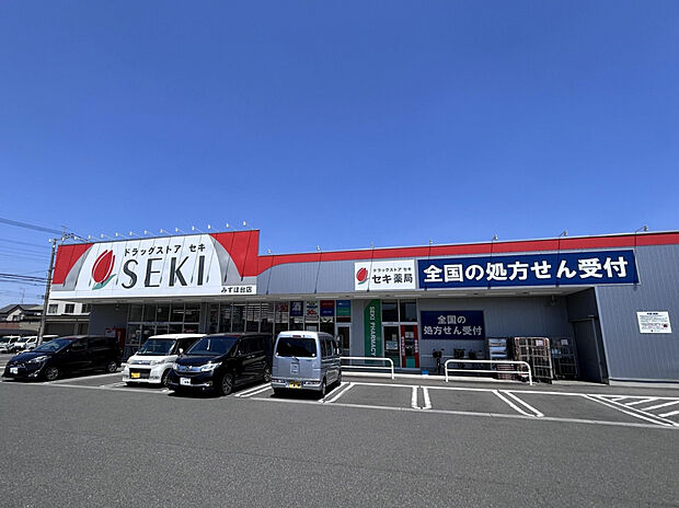 ドラッグストアセキみずほ台店（約880m）